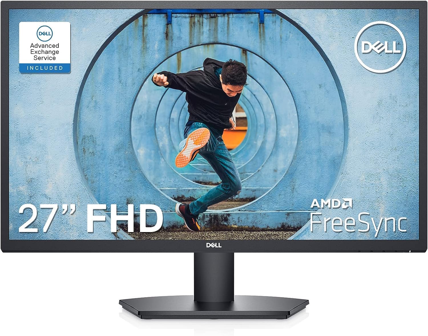 Dell SE-Series Monitor - 27 inch FHD 1920 x 1080 16:9 Ratio with Comfortview TUV-Certified, 75Hz Refresh Rate, 16.7 Million Colors, Anti-Glare Screen with 3H Hardness - Black