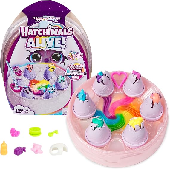 Hatchimals Egg Hatchimals Alive Rainbow Hatchery