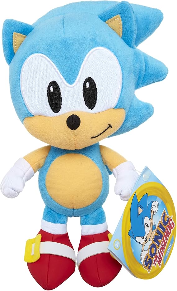 JAKKS Pacific Sonic the Hedgehog 7" Sonic Plush Figure