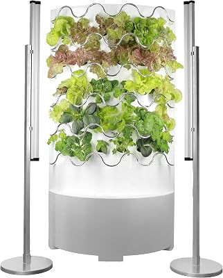 iHarvest Indoor Garden | Grow 30 Healthy Plants 30-50% Faster & Bigger in a Beautiful, Space Conscious Vertical Indoor Garden. No Chemicals or GMOs Needed.