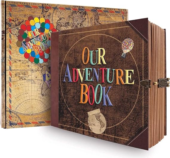 Our Adventure Book Vintage Scrapbook Journal