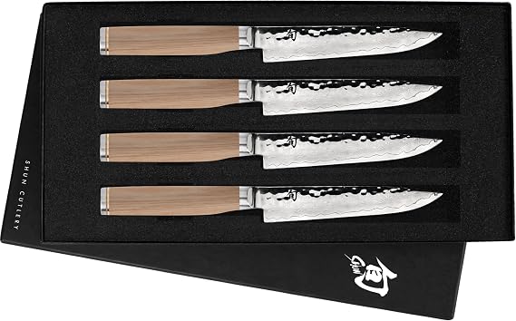 Shun Premier Blonde 4 Piece Steak Knife Set