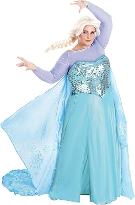 Frozen Elsa Plus Size Costume | Officially Licensed Disney Princess Premium Womens Outfit