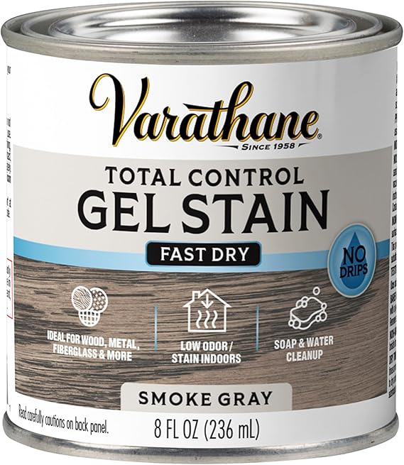 Varathane Total Control Smoke Gray Gel Stain