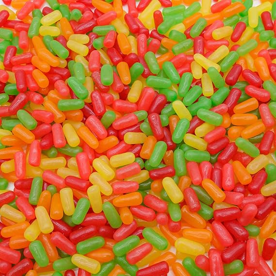 Assorted Jelly Beans 4 lb Bulk Bag, Chewy Candies, Original Fruits, Mega Mix