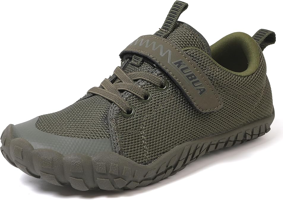 KUBUA Kids Barefoot Shoes for Boys Girls Zero Drop Minimalist Sneakers