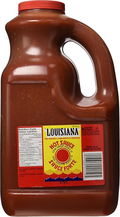 Louisiana Hot Sauce "Original", 1er Pack (1 x 3.75 liter bottle)