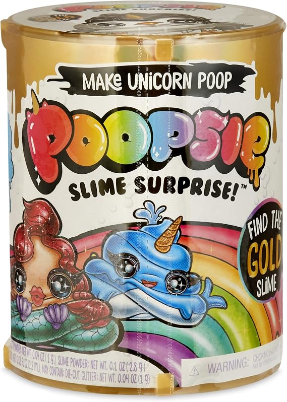 Poopsie Slime Surprise Poop Pack Drop 2 Make Magical Unicorn Poop, Multicolor