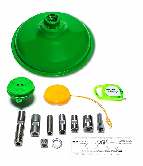 Haws AXION Advantage AX14 Eye/Face Wash and Shower System ABS Plastic - 1 Each