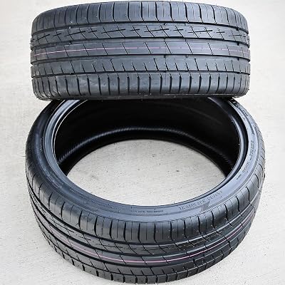 Set of 2 TWO Accelera Iota ST68 All-Season TruckSUV Performance Radial Tires-26535R22 2653522 26535-22 102V Load Range XL 4-Ply BSW Black Side Wall UTQG 400AA