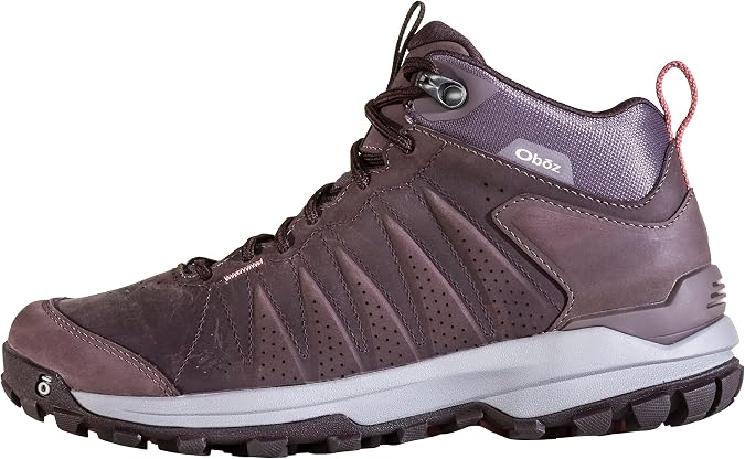 Oboz Sypes Mid Leather Womens Waterproof Hiking Boots