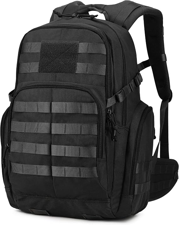 Mardingtop 40L Military Tactical Backpack Practical Rucksack for Men with Molle System Outdoor Hiking Backpack Army Backpack for Hiking, Traveling, Mountaining