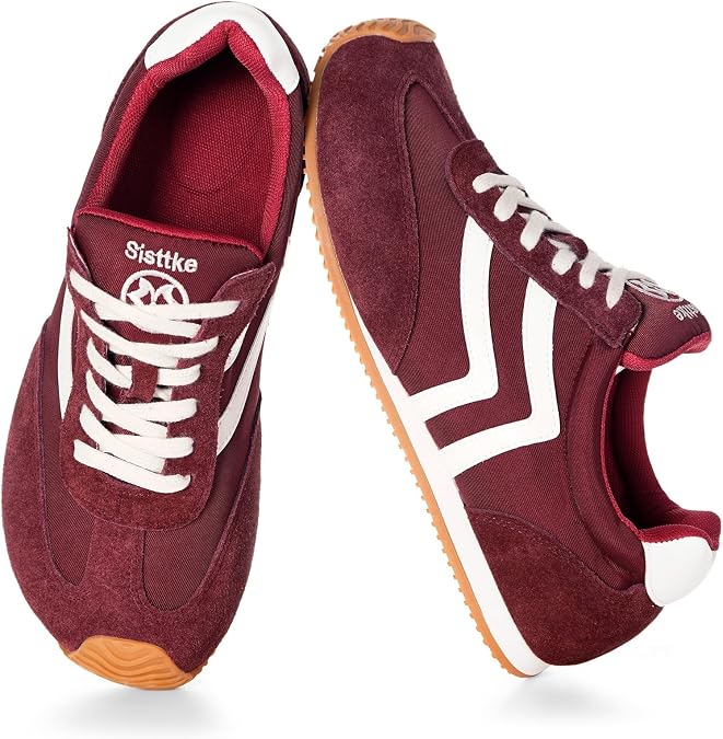 Sisttke Fashion Sneakers for Women Wide Width Casual Sneakers
