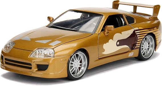 Fast & Furious 1:24 Slap Jack's Toyota Supra Die-cast Car, Toys for Kids and Adults