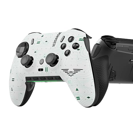 SCUF ENVISION PRO V1 (2023) COD Warzone (Light) Wireless PC Only Gaming Controller Five Remappable G-Keys, Remappable Back Paddles, Instant Triggers, iCUE Compatible