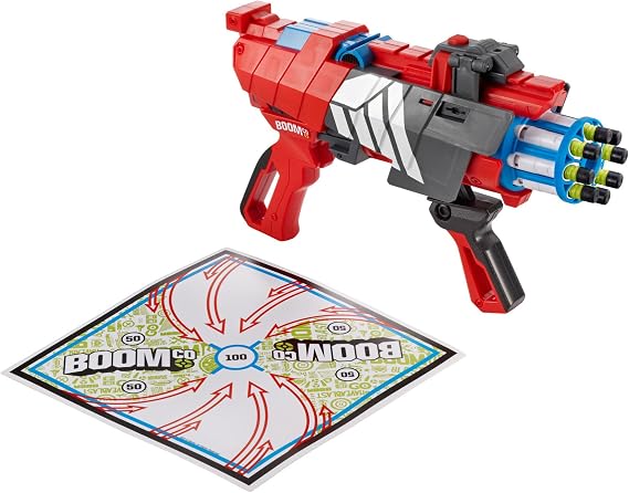 BOOMco. Twisted Spinner Blaster,Red