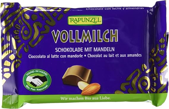 Rapunzel Snack Chocolate Leche-Almend.Rapunz 100G 400 g