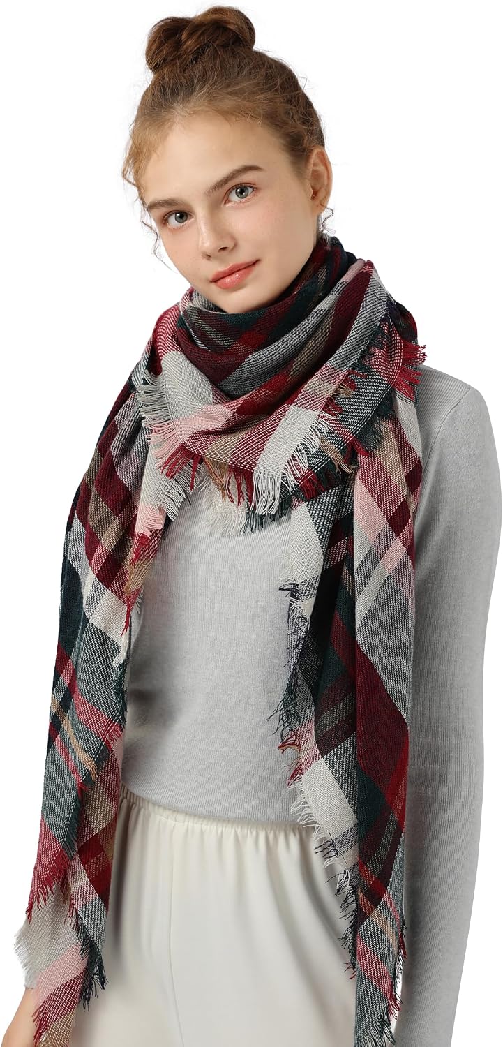 Scarf for Women - Winter Scarf for Women Fashion Long Scarf Shawl, Scarves for Women Winter Warm Blanket Scarf