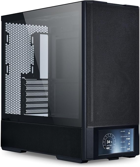 Lian Li Lancool 207 Digital RGB Mid-Tower ATX Kasa Siyah