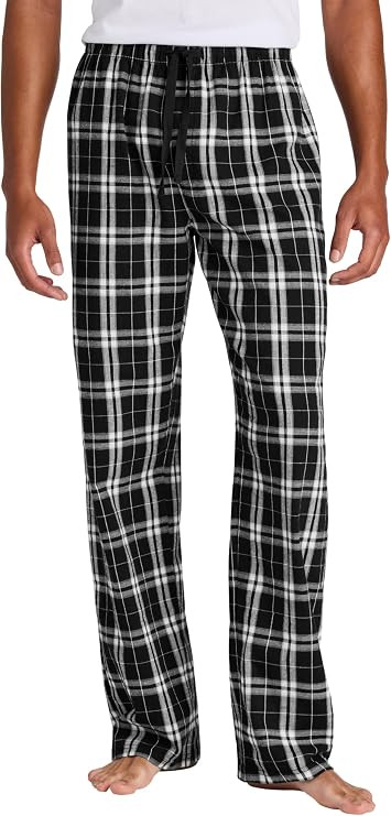 District Flannel Plaid Pants, Lightweight Pajama Pants for Men & Women