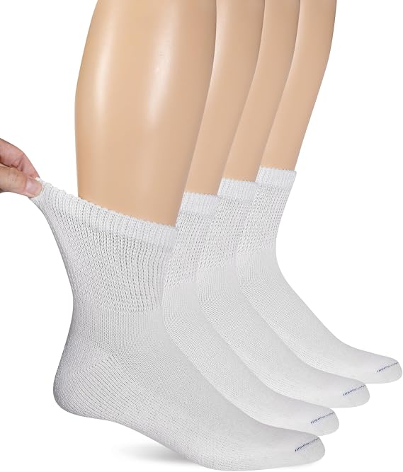 Dr. Scholl's Men's Diabetic & Circulatory Non-Binding Cushioned Socks