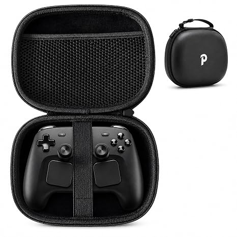 Packmini Omni-X Universal Controller Carrying Case, Compatible with Steam Controller 2026, Xbox Wireless Controller, PS5 DualSense, Switch 2 Pro & More, Hard Shell Protective Travel Case