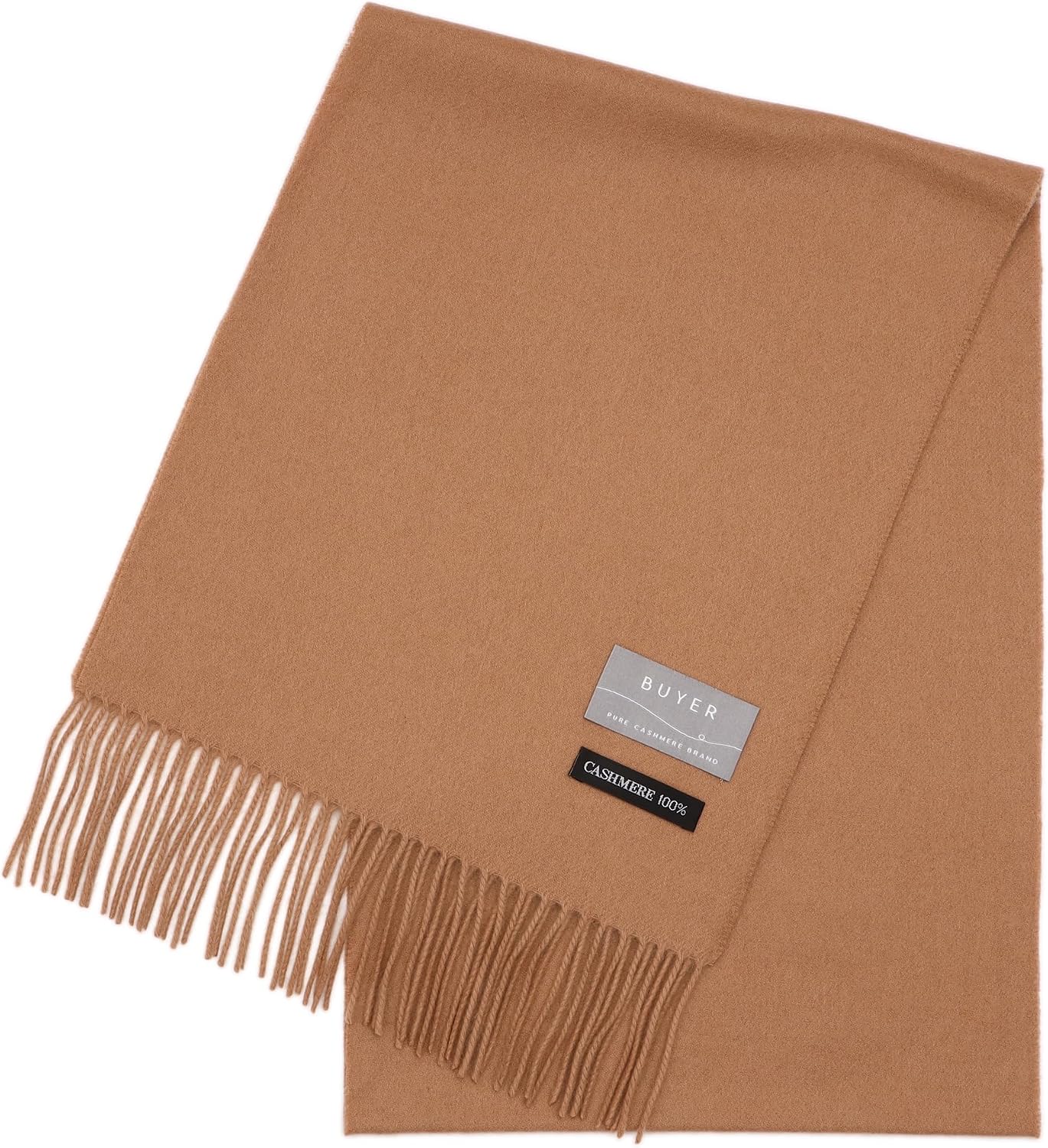 BUYER FT30La Scarf, 100% Pure Cashmere, For Men and Women, 20 Colors Available, Cashmere, Plain, Thick, Large Size