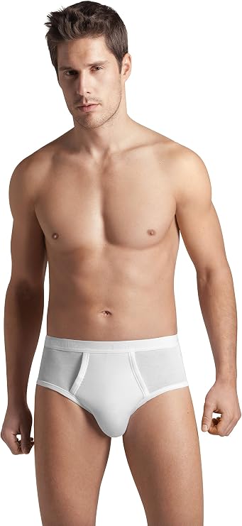 Hanro Men's Cotton Pure Brief With Fly
