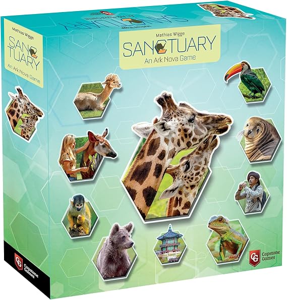 Feuerland Spiele | Sanctuary | Board game | From 12 years old | 1-5 players | Playing time: 20-100 minutes | ENG Version | 1-5 Players