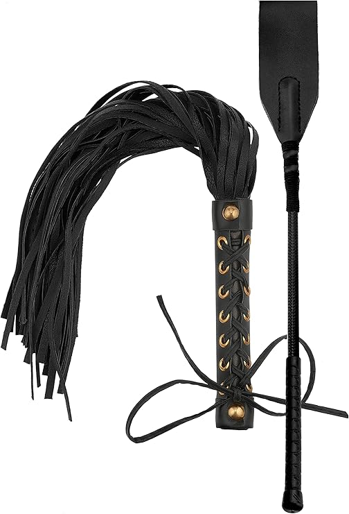 Flogger 18" Adult Crop 18" Whips for Play Dominatrix Whip Riding Crop Adult Flogger Equestrian Whips Horse Whip Crop