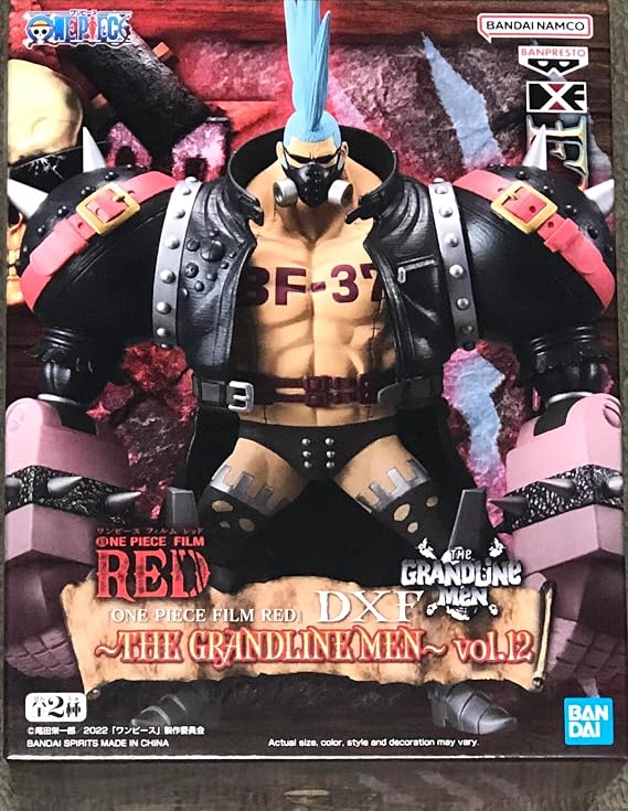 BANPRESTO One Piece Film Red - Franky - Figurine DXF-The Grandline Men 15 cm