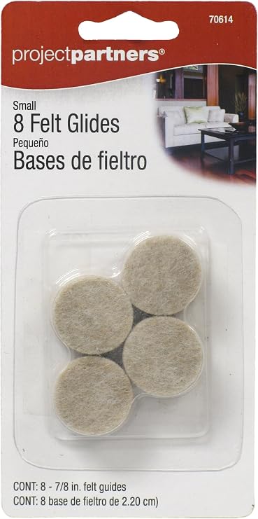 Project Partner 70614 Felt Gliders, 8-Pack