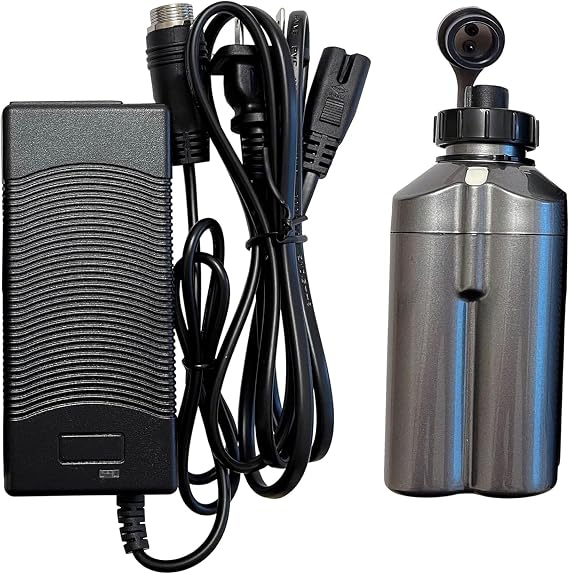 BM2300 BM2900 with Charger RB-CC4002, Compatible with Daiwa Electric Fishing Reel Battery BM2300 BM2900 BM2300N BM2000 / Replace for tanacom Battery Pack 750 1000
