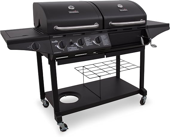 Char-Broil Standard 1010 3-Burner Liquid Propane and Charcoal Combo Grill