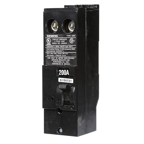 Siemens QN2200R 200-Amp 2 Pole 240-Volt Circuit Breaker