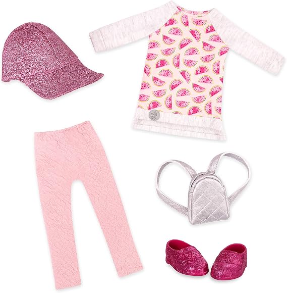Glitter Girls 14 Inch Doll Clothes, Head to Toe Glimmer Outfit, Outfits