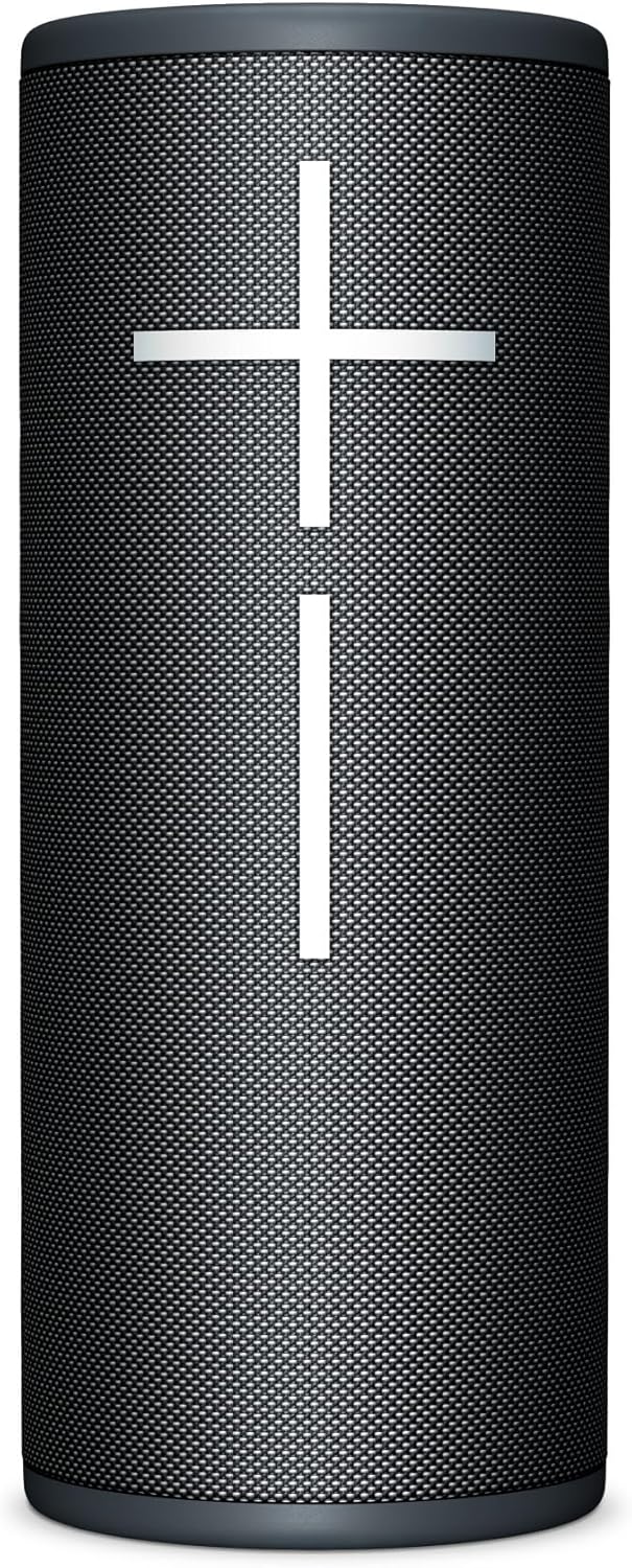 Ultimate Ears BOOM 4 Portable Waterproof Bluetooth Speaker With 360-Degree, Bold, Immersive, Crystal-Clear Sound, Floating Speaker With 15-Hour Battery and 45 m 147 ft Range - Black