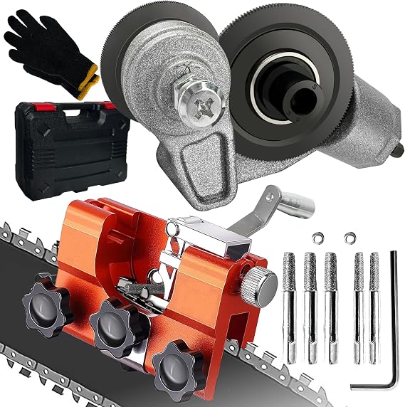 Upgraded Metal Sheet Cutter and Chainsaw Sharpener