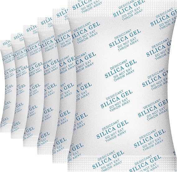 500Gram(2Packet) Food Grade Silica Gel Moisture Absorber Sachets | Higher Absorption Capacity Silica Gel Desiccant Packets for Moisture Control