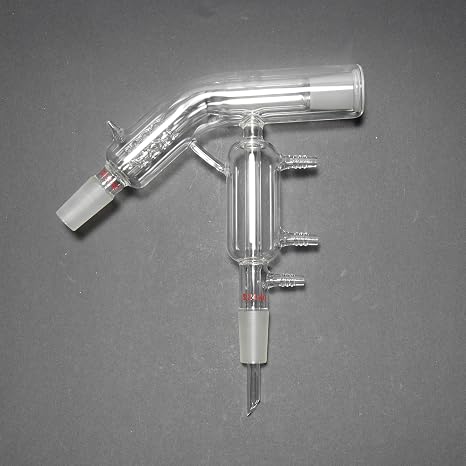 24/40,Jacketed Distillation Head Short Path Condenser,Lab Glassware