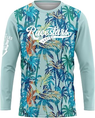 Mens Cycling Jersey Motocross Long Sleeve Anti-uv Dirt Bike ATV Enduro MTB Jersey Sportwear Mountain Bike T Shirt