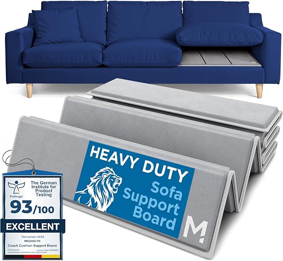 Meliusly Couch Cushion Support Board for Sagging Sofa Cushions (28x72) | Deep Seat Support Under Cushions - Heavy Duty Wood Board for Loveseat & Sectional, for Sagging Couch and Sofa Seats