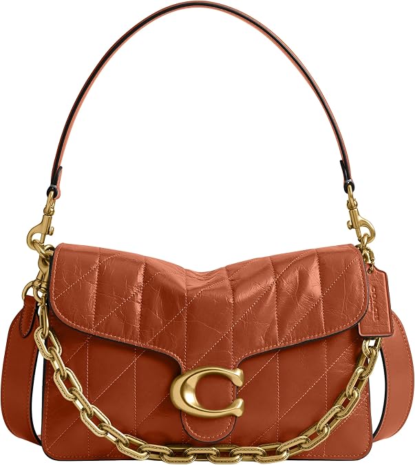 Coach Women's Quilted Chain Tabby Shoulder Bag