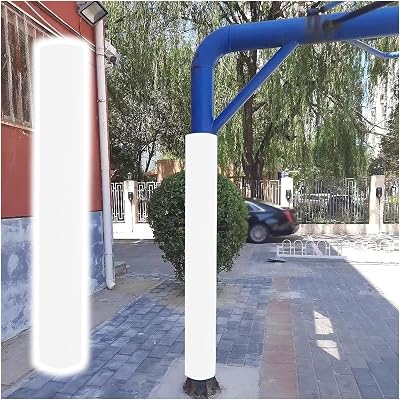 LZMZMQ Customizable Basketball Hoop Pole Pads, 6ft Tall Basement Support Pole Wrap Column Cover, Garage Pillar Anti-Collision Pad, Waterproof Power Post Padding