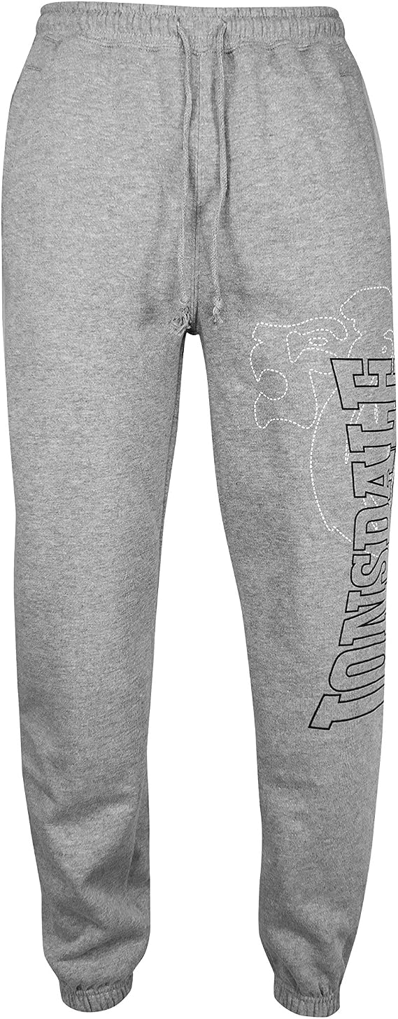 Lonsdale Men s Dartford Sweatpants Jogging Training Pants Grey Trousers Size 2XL (XXL)