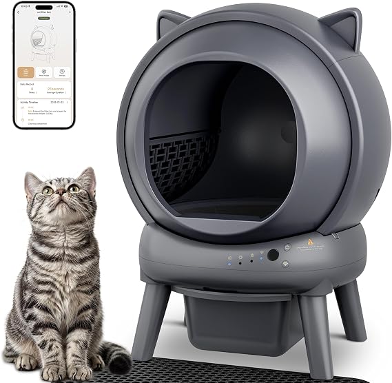 Automatic Self Cleaning Litter Box, Cat Litter Box, Robot Litter Box