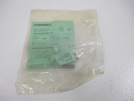 DW-AS-623-M8-124 Extra Range 8 MM Threaded Barrel, INDUCTIVE Sensor, Output PNP N.O. 3-Wire DC, Shielded
