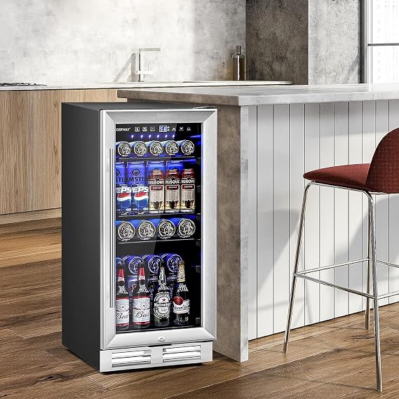 FP10126US-SL Beverage-Cooler-refrigerators, Metallic