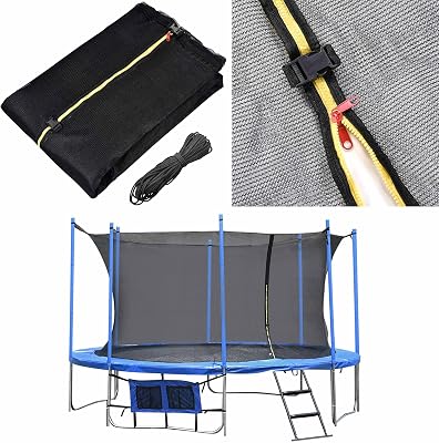 AW Trampoline Enclosure Net Fence Trampoline Accessories Replacement Safety Mesh Netting 121415 FT Internal Net Net Only
