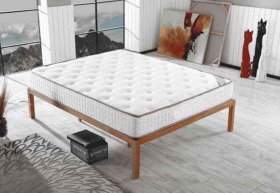 Paket Yaylı Ortopedik Yatak, Antrasit, 200x150x30 cm, Çift Taraflı Yumuşak, Orta Sert, Yetişkin (120 x 200)